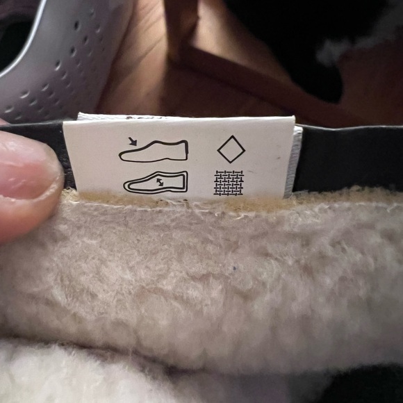 DPN Collection brown fur lined wedge boots shoes 10M - Picture 12 of 14